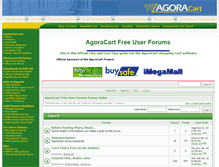 Tablet Screenshot of agoraguide.com